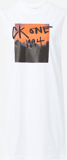 Calvin Klein Jeans Šaty - oranžová / černá / bílá, Produkt