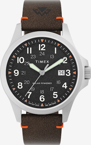 TIMEX Analogt ur 'Expedition North Field Solar' i brun: forside