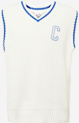 Champion Authentic Athletic Apparel - Colete de malha em bege: frente