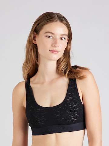 Bustier Soutien-gorge 'Intrinsic' Calvin Klein Underwear en noir : devant