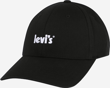 LEVI'S ® Cap in Schwarz: predná strana