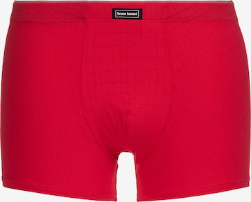 BRUNO BANANI Boxer shorts in Red: front
