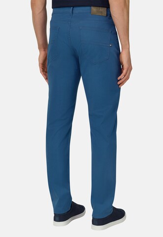 Boggi Milano Slim fit Chino trousers in Blue