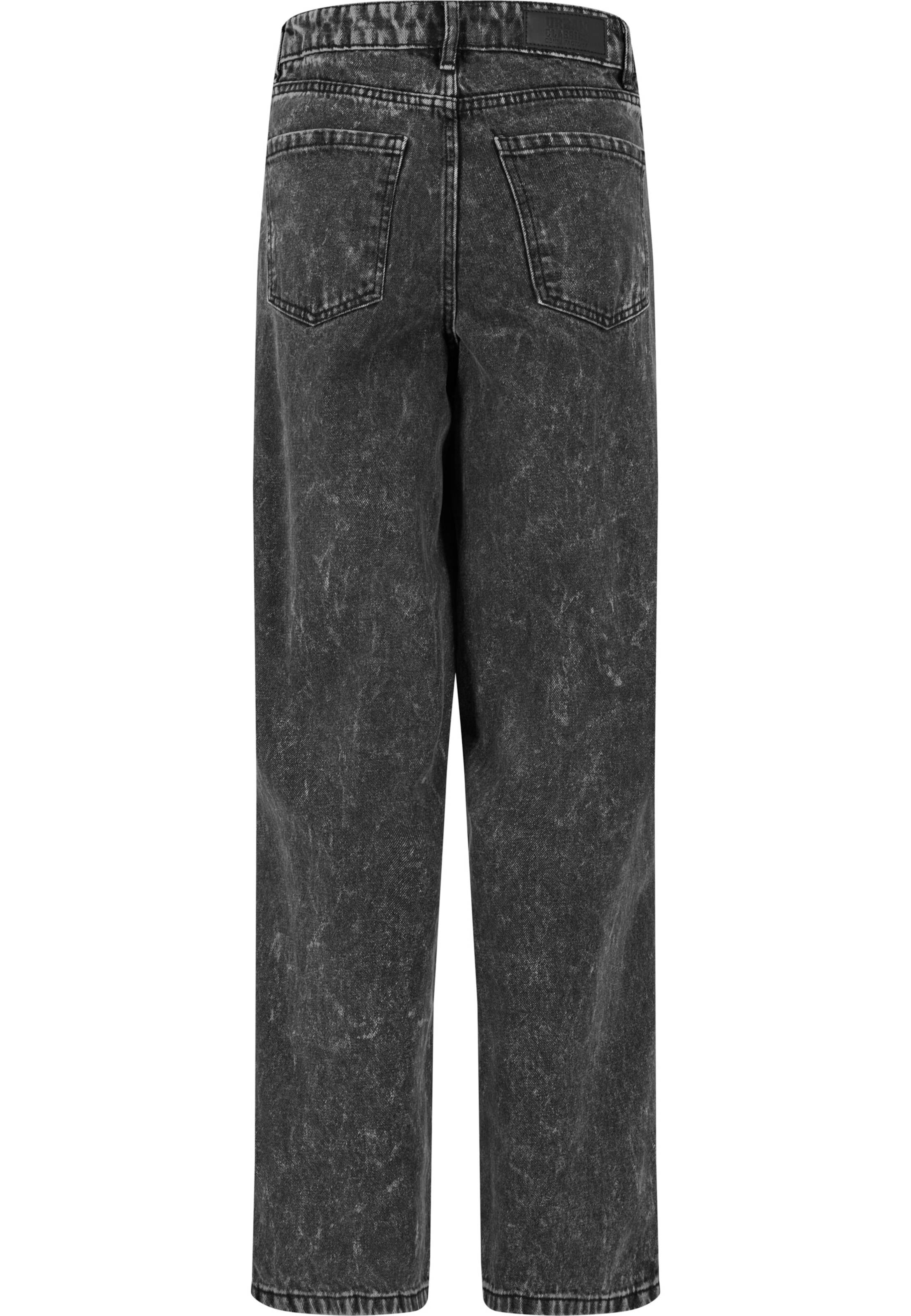 melns Urban Classics Standarta Džinsi 's Wide Leg Denim Pants ' '