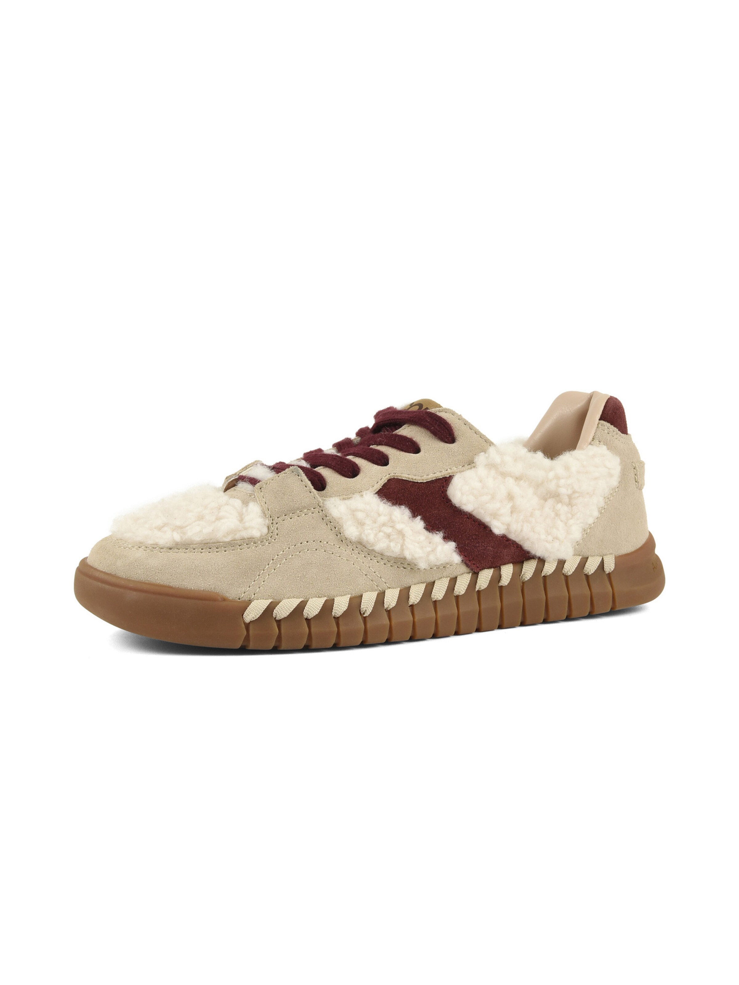 Sneaker bassa di COLORS OF CALIFORNIA in beige: frontale