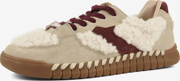 Sneaker bassa di COLORS OF CALIFORNIA in beige: frontale