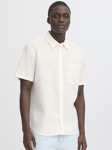 BLEND Regular fit Overhemd ' BHBAY LINEN ' in Wit