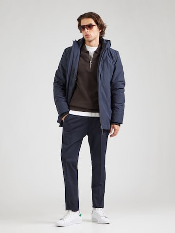 Cars Jeans Зимняя куртка 'HARWICK' в Синий