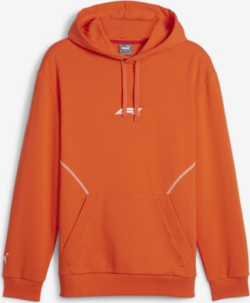 PUMA Athletic Sweatshirt 'F1®' in Orange: front