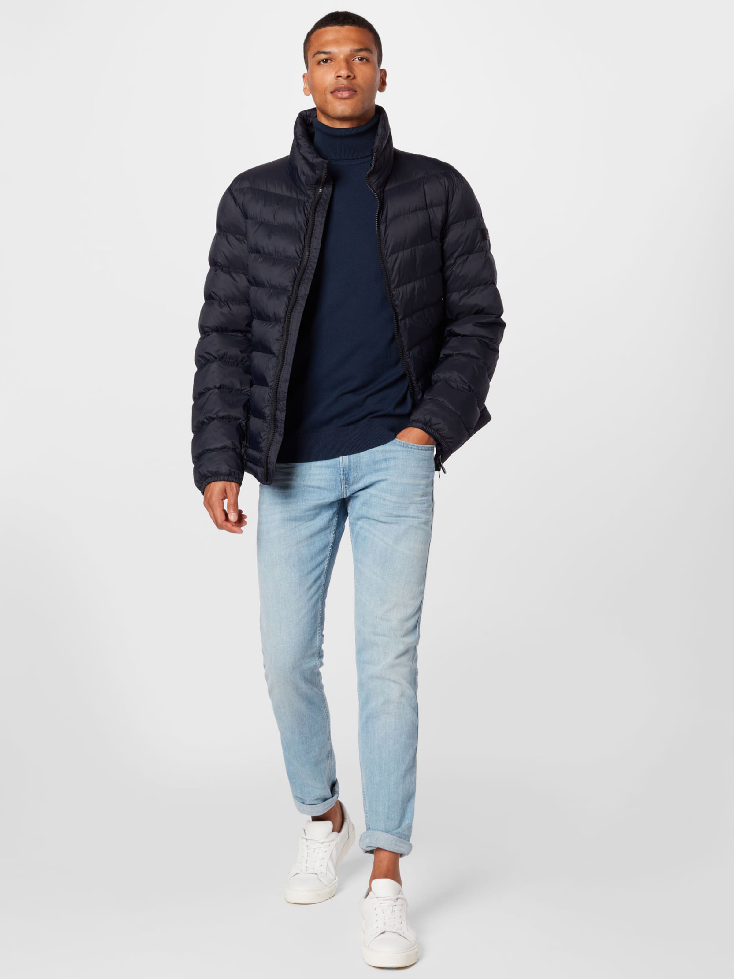 Männer Pullover & Strick INDICODE JEANS Pullover 'Burns' in Navy - MH73895 Männer Pullover & Strick INDICODE JEANS Pullover 'Burns' in Navy - MH73895