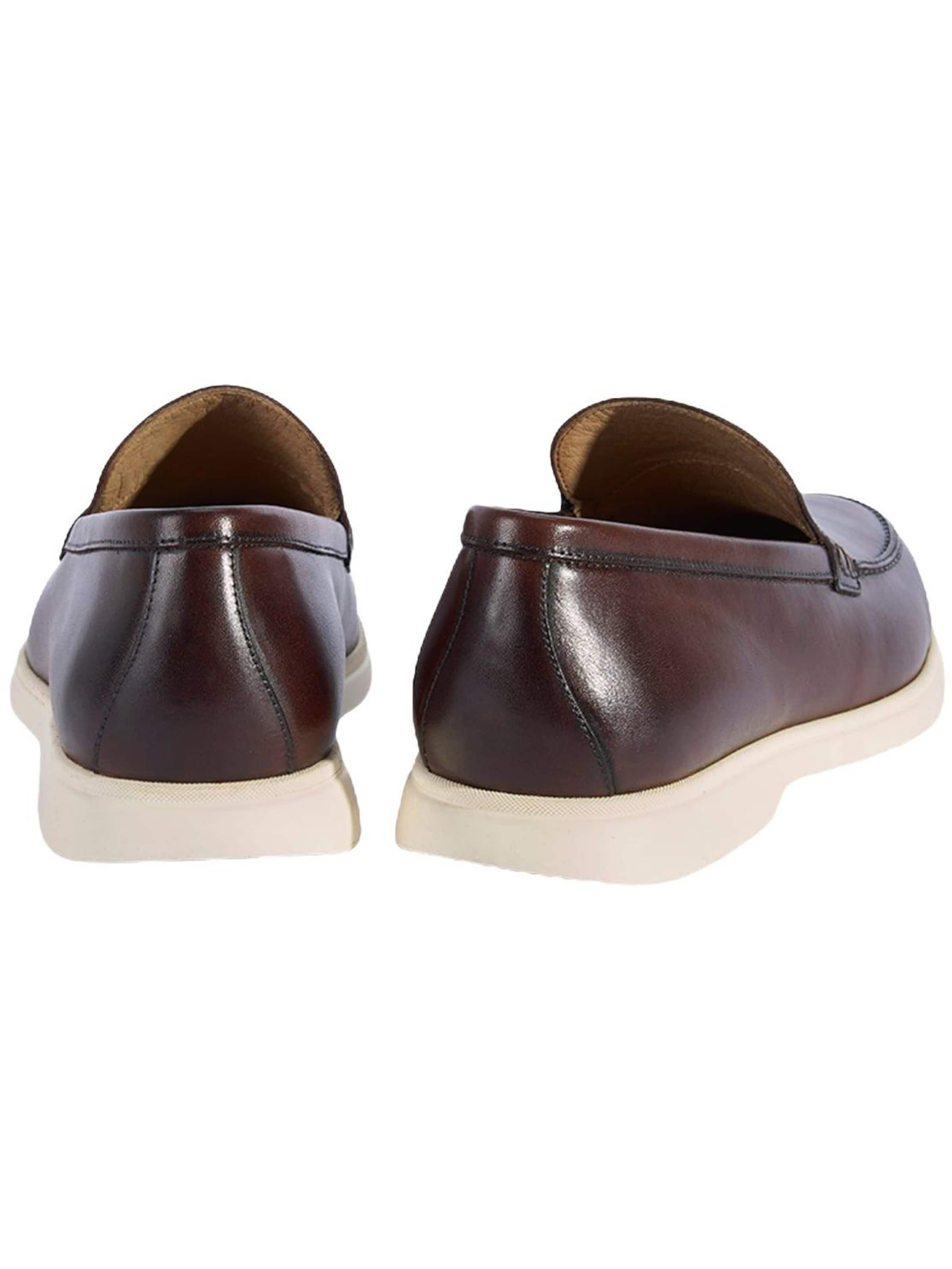 Desa Classic Flats 'Schnürschuhe' in Brown