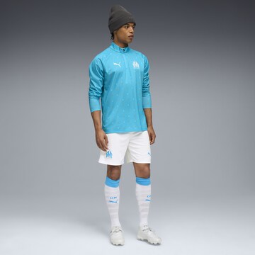 PUMA Functioneel shirt 'Olympique de Marseille Pre-match' in Blauw