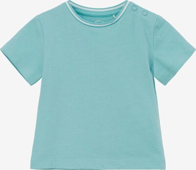 s.Oliver T-Shirt en turquoise / blanc, Vue avec produit