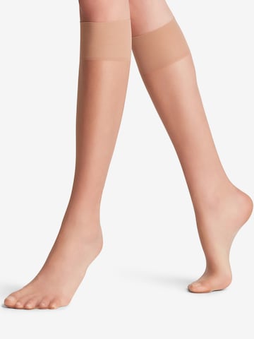 FALKE Polvisukat 'Shelina' värissä keltainen: etupuoli