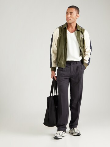 SCOTCH & SODA - regular Pantalón plisado en gris