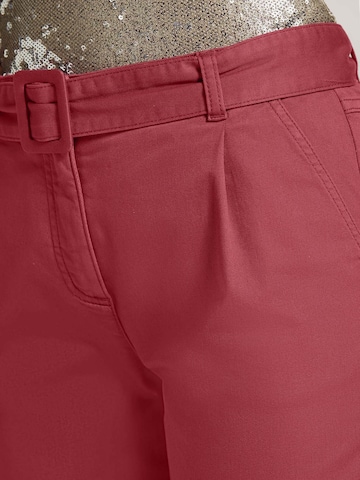 Effilé Jean à pince MADELEINE en rouge