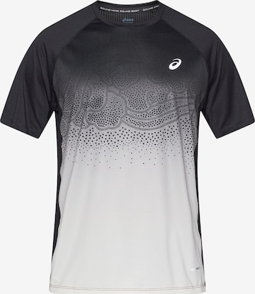 ASICS Funktsionaalne särk 'ROAD', värv must: eest vaates