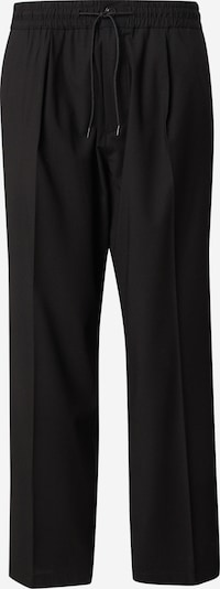 fekete HUGO Ráncos nadrág 'Ravi243', Termék nézet