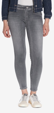Le Temps Des Cerises Skinny Jeans 'PULPC' in Grey: front