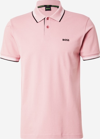 T-Shirt 'Paul' BOSS en rose : devant