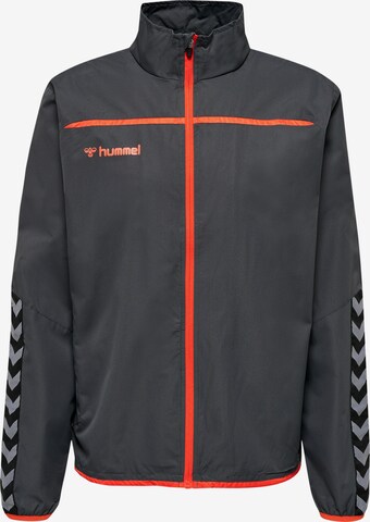 Hummel Trainingsjack 'AUTHENTIC' in Grijs: voorkant