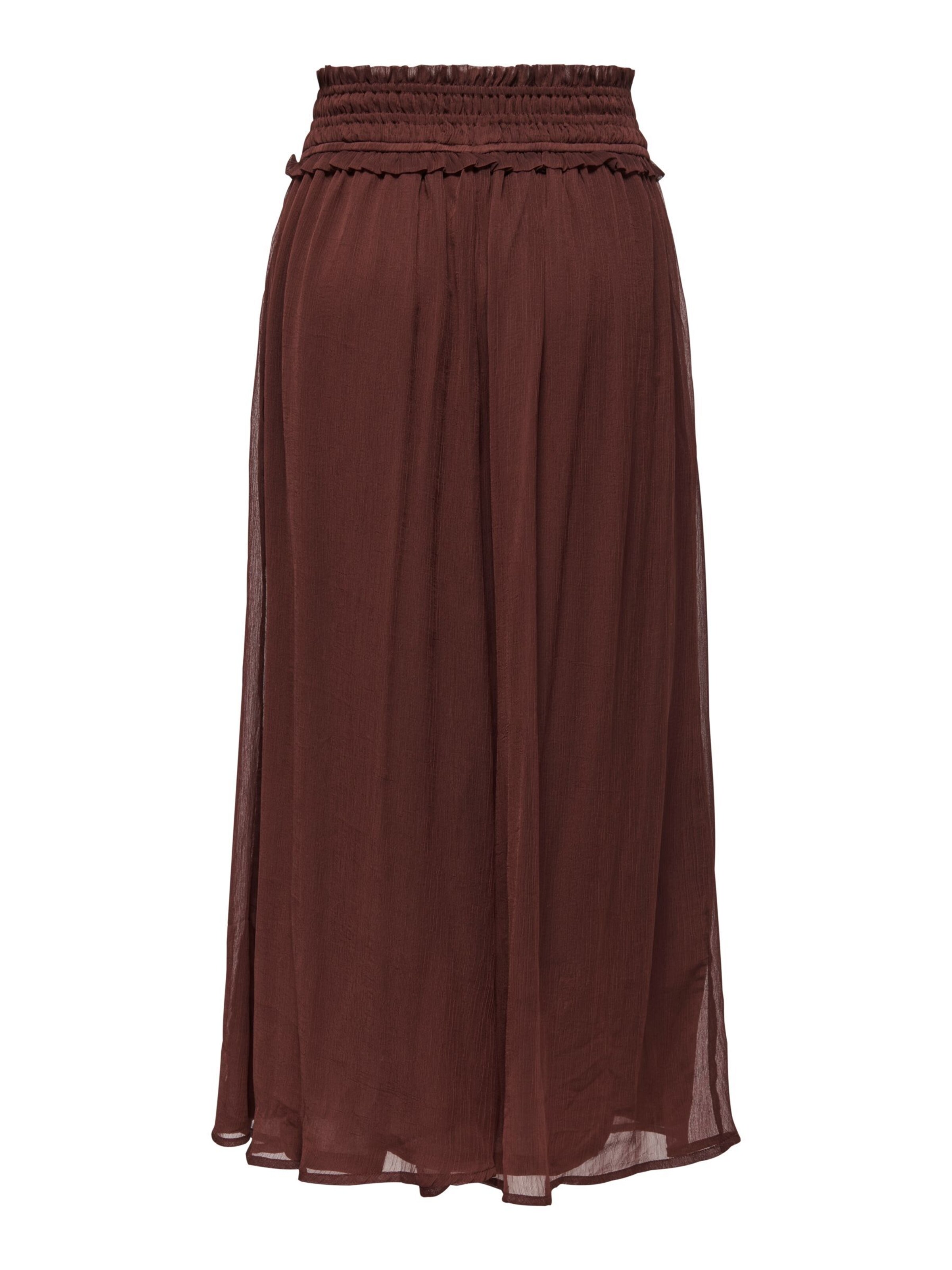 ONLY Skirt 'ONLCili' in Brown