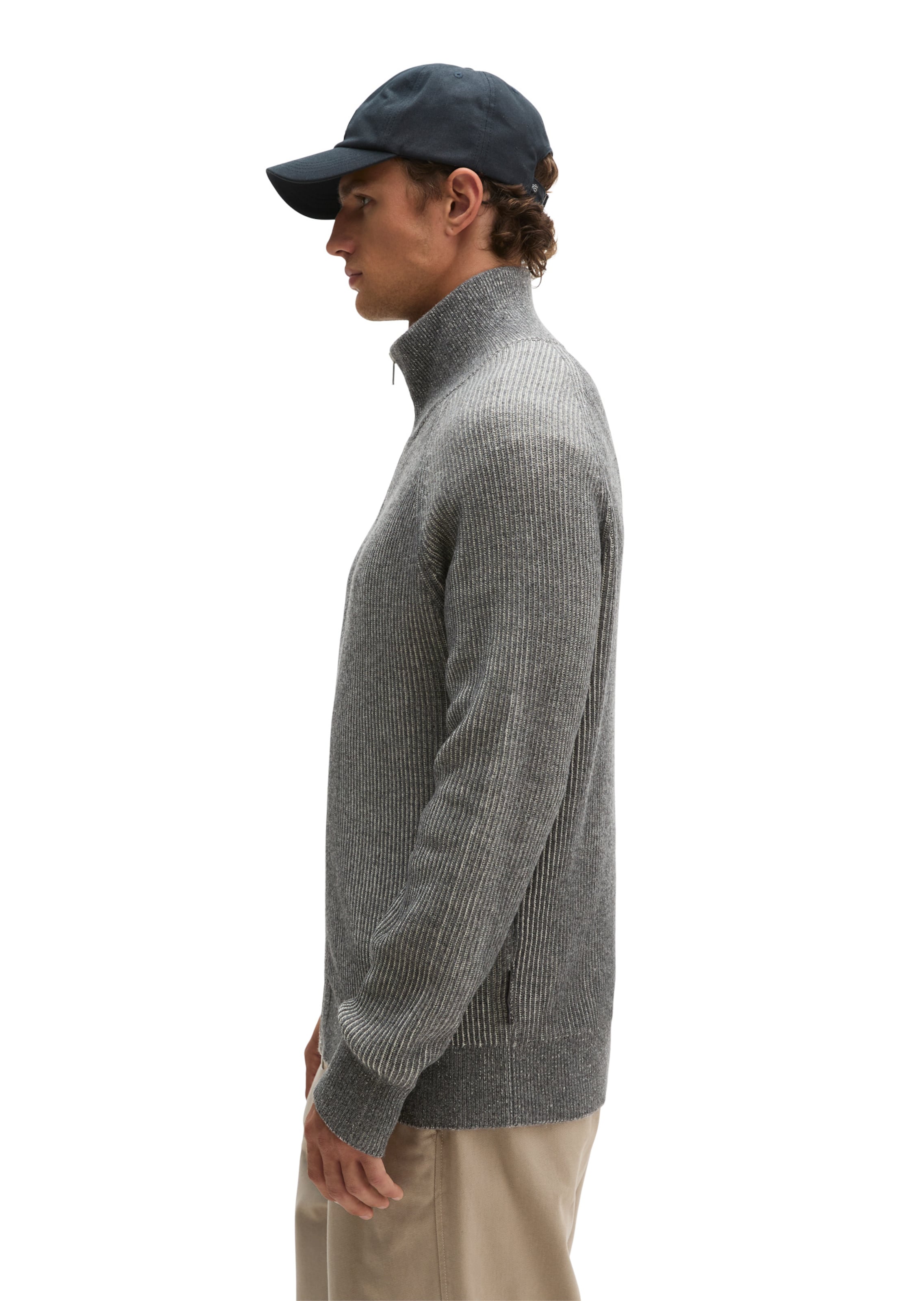 Marc O'Polo Knit cardigan in Grey