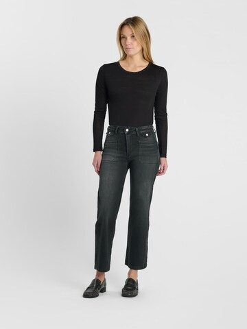 Wide Leg Jean Le Temps Des Cerises en noir