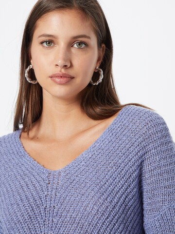 JDY Sweater 'New Megan' in Purple