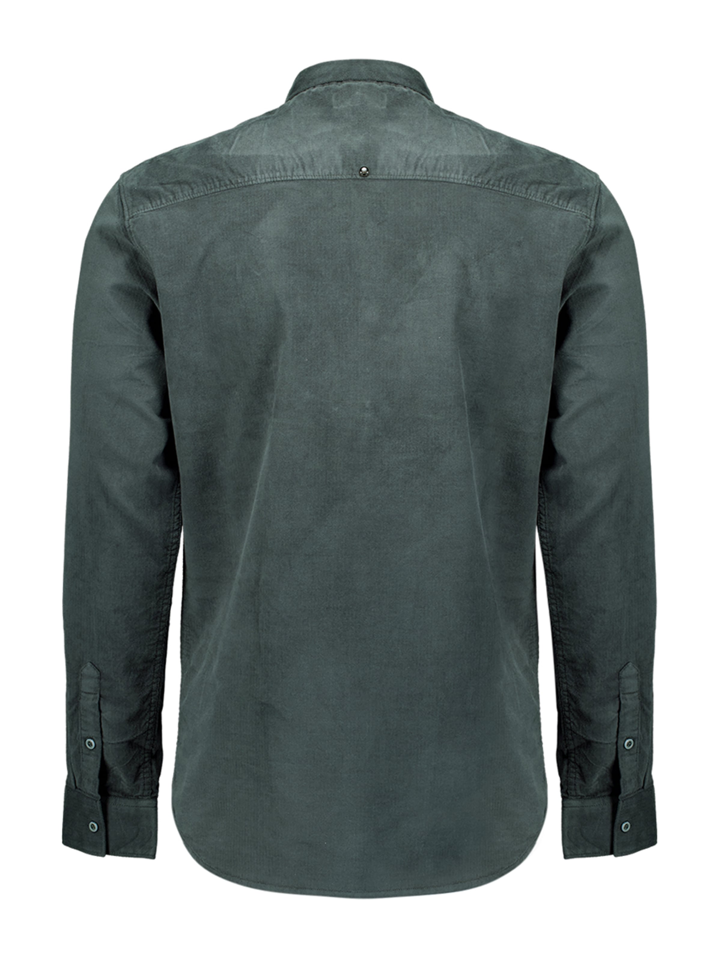 No Excess Средняя посадка Рубашка в Зеленый: сзади