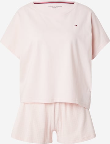 TOMMY HILFIGER - Calções de pijama em rosa: frente