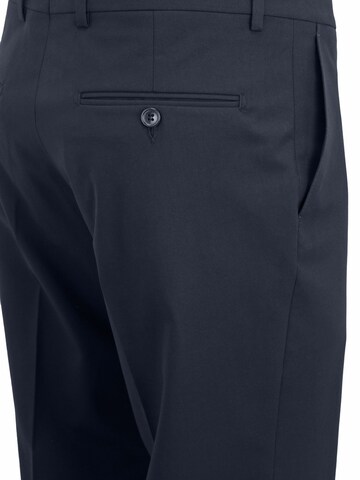Steffen Klein Slim fit Pleated Pants in Blue