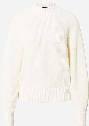 HUGO Sweater 'Sorgana' in Beige: front