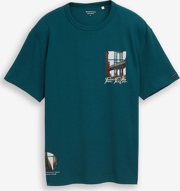 TOM TAILOR - Camiseta en verde: frente