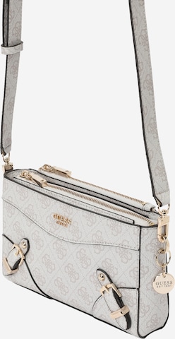 Sac à bandoulière GUESS en blanc : devant