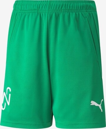 PUMA Regular Workout Pants 'Neymar' in Green