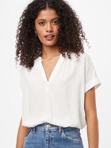 ESPRIT - Blusa en blanco: frente