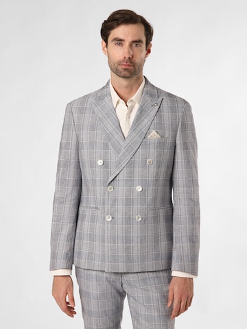 Finshley & Harding London Slim fit Business Blazer ' Brixdon ' in Grey: front