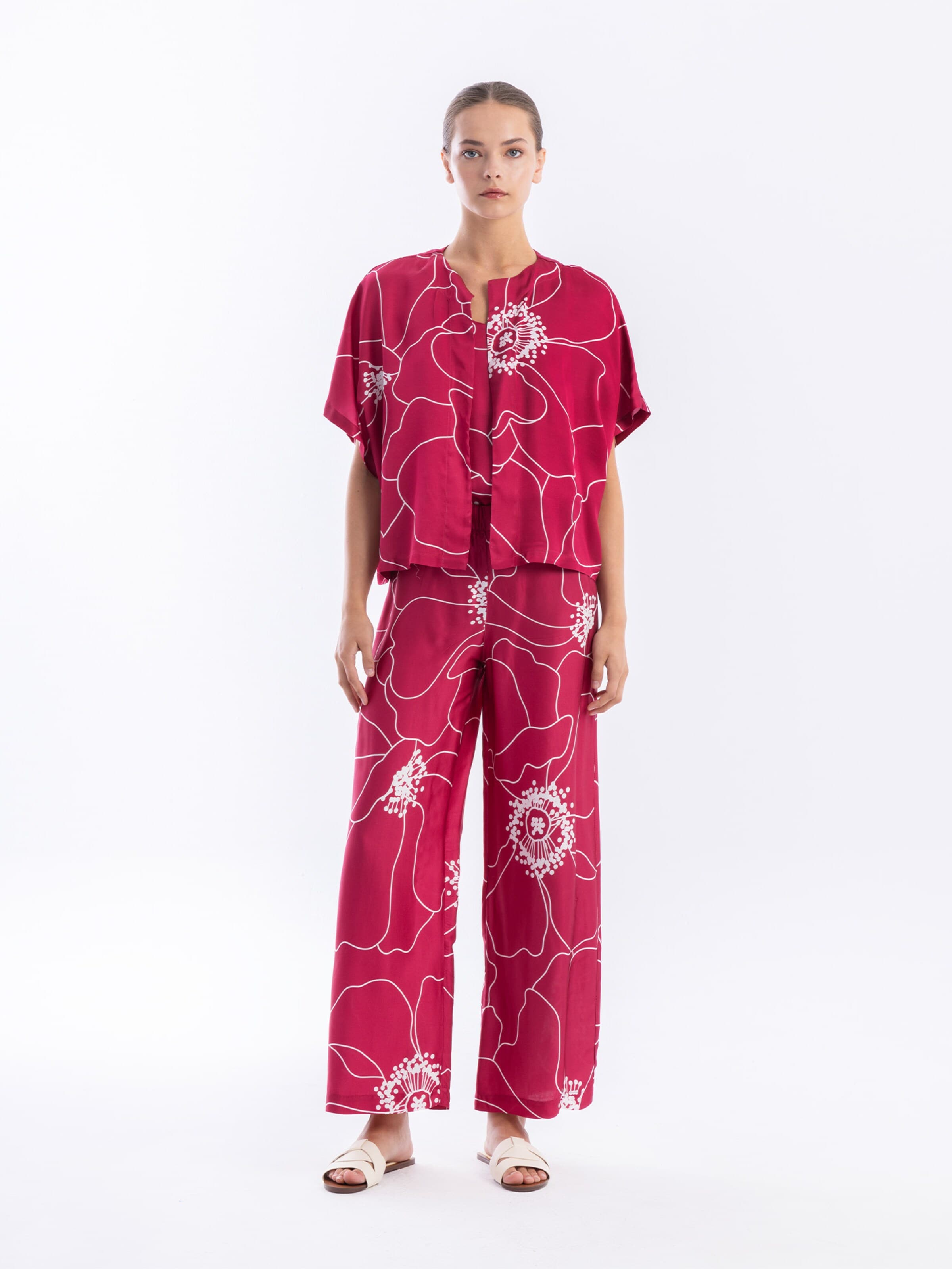 Bolero 'Haris Cotton' di Haris Cotton in rosa: frontale