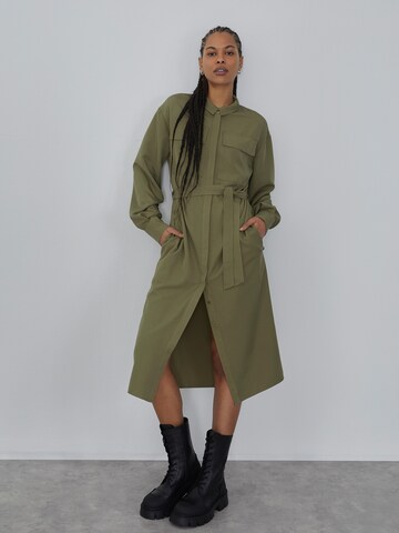 LeGer by Lena Gercke Shirt Dress 'Clara' in Green: front