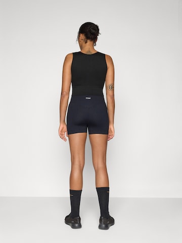 ICANIWILL Skinny Spodnie sportowe 'Define Seamless' w kolorze czarny