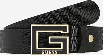 Curea 'BLANE' de la GUESS pe negru: față