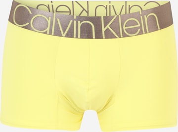 Boxeri de la Calvin Klein Underwear pe galben: față