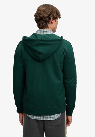 Veste de survêtement 'ESSENTIAL' Superdry & Co en vert
