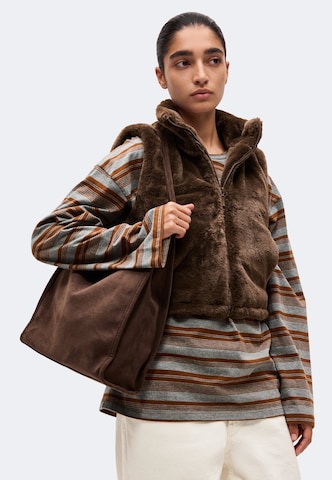 Hailys Vest 'Fi44lu' in Brown