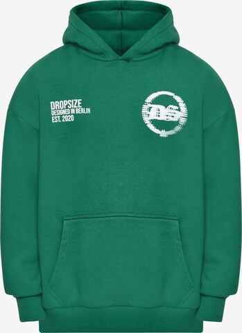 Dropsize Sweatshirt 'Designed In Berlin' in Grün: predná strana