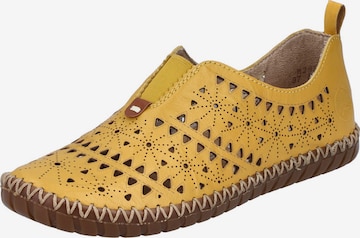 Rieker Slipper in Gelb: Vorderseite
