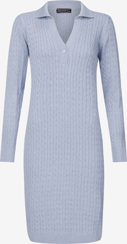 Abito in maglia di Felix Hardy in blu: frontale