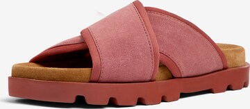 CAMPER Mules 'Brutus' in Red: front