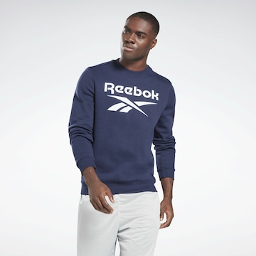 Reebok Sweatshirt in Blue: front